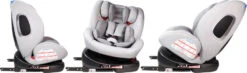 Ding Cruz Light Grey 360° Isofix Autostoel 0-36kg DI-101921 -Kleintje Wereld di 101921 ding cruz light grey 360