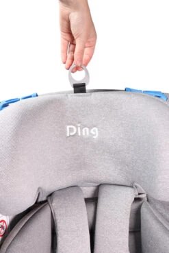 Ding Cruz Light Grey 360° Isofix Autostoel 0-36kg DI-101921 -Kleintje Wereld di 101921 ding cruz light grey handle