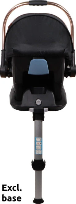 Ding Amigo Black/Rose 0-13kg Autostoel DI-191709 -Kleintje Wereld ding amigo rosegoud autostoel 5 2