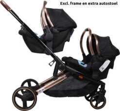 Ding Amigo Black/Rose 0-13kg Autostoel DI-191709 -Kleintje Wereld ding amigo black rose 0 13kg autostoel di 191709