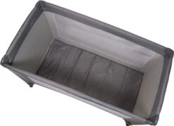 Ding Basic Grey Campingbedje -Kleintje Wereld ding basic campingbedje grey 6