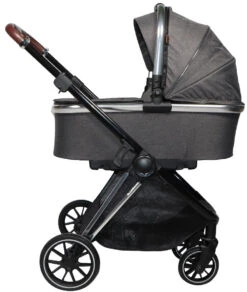 Ding Fenix Grey/Silver Kinderwagen DI-191703 -Kleintje Wereld ding fenix greysilver kinderwagen11