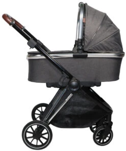 Ding Fenix Grey/Silver Kinderwagen DI-191703 -Kleintje Wereld ding fenix greysilver kinderwagen12