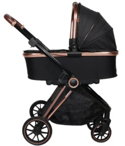 Ding Fenix Black/Rose Kinderwagen DI-191702 -Kleintje Wereld ding fenix rose kinderwagen11