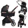 Ding Fenix Black/Rose 3-in-1 Combi Kinderwagen Incl. Autostoel -Kleintje Wereld ding fenix rose kinderwagen15