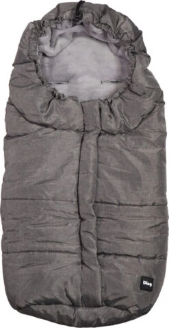 Ding Grey Deluxe Universele Buggy/Wandelwagen Voetenzak DI-252425 -Kleintje Wereld ding grey deluxe universele kinderwagen voetenzak04