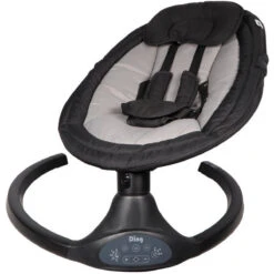 Ding Hugg Black Swing Babyschommel DI-938428 -Kleintje Wereld ding hugg black swing babyschommel 5