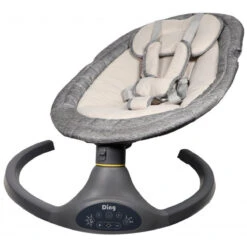 Ding Hugg Grey Swing Babyschommel DI-938411 -Kleintje Wereld ding hugg grey swing babyschommel 1