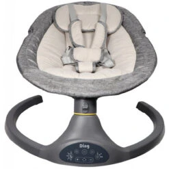 Ding Hugg Grey Swing Babyschommel DI-938411 -Kleintje Wereld ding hugg grey swing babyschommel 3