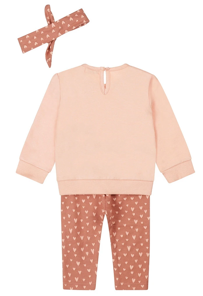 Dirkje Dreams Soft Pink Maat 62 2-delige Set Met Haarband S48303-31 W23 - Afbeelding 2