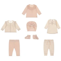 Dirkje Girls Bio Cotton Maat 50 7-delige Kledingset S48506S-31 W23