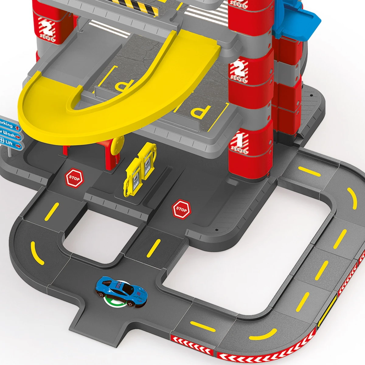 Dolu Parkeergarage Met 4 Etages Speelset 5159 - Afbeelding 5