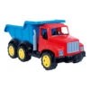 Dolu Rood/Blauw Speelgoed Truck Kiepwagen 7011 -Kleintje Wereld dolu multicolor speelgoed tuinhekje 3015 1