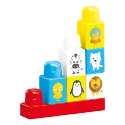 Dolu My First 60 Stuks Gekleurde Blokken 5019 -Kleintje Wereld dolu my first 60 stuks gekleurde blokken 5019 5 1