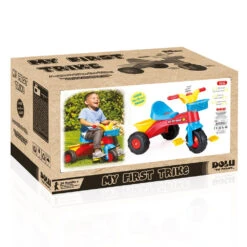 Dolu My First Driewieler Met Duwstang 7007 -Kleintje Wereld dolu my first driewieler met duwstang 7007 3