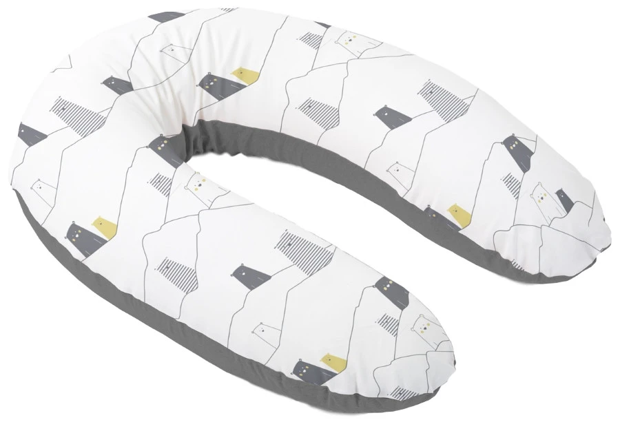 Doomoo Buddy Bear Grey Voedingskussen B04 3 Doomoo Buddy Bear Grey Voedingskussen B04