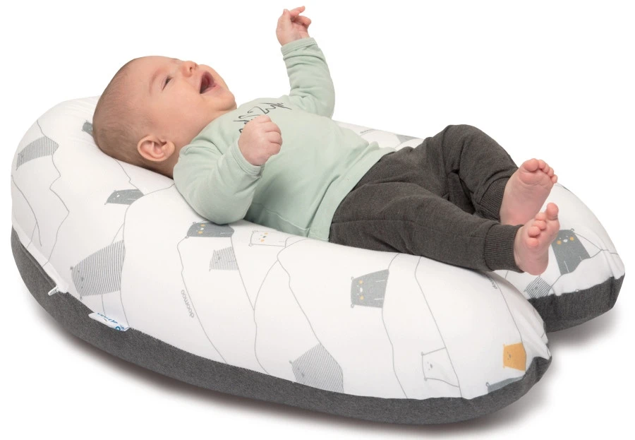 Doomoo Buddy Bear Grey Voedingskussen B04 4 Doomoo Buddy Bear Grey Voedingskussen B04 - Afbeelding 2