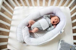 Doomoo Cocoon Chine White Babynest CO 05 -Kleintje Wereld doomoo cocoon chine white babynest co 05 2 1