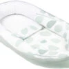 Doomoo Cocoon Leaves Aqua Green Babynest CO 08 -Kleintje Wereld doomoo cocoon leaves aqua green babynest co 08 1
