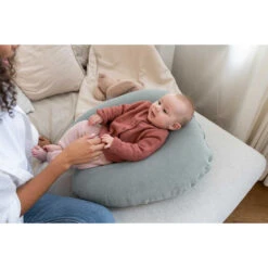 Doomoo Green Opblaasbaar Voedingskussen NAP01 -Kleintje Wereld doomoo green opblaasbaar voedingskussen nap01 2