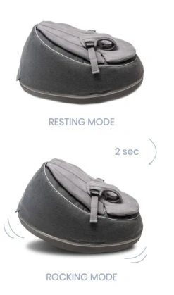 Doomoo Seat'n Swing Khaki Zitzak 05 -Kleintje Wereld doomoo rockingmode 3