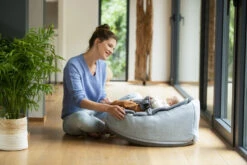 Doomoo Seat'n Swing Grijs Zitzak 02 -Kleintje Wereld doomoo seat grijs zitzak 02 5