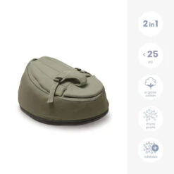 Doomoo Seat'n Swing Khaki Zitzak 05 -Kleintje Wereld doomoo seat khaki zitzak 05 6
