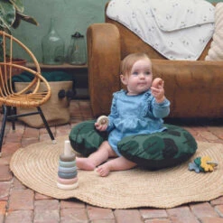 Doomoo Softy Green Forest Voedingskussen S80 -Kleintje Wereld doomoo softy green forest voedingskussen 3