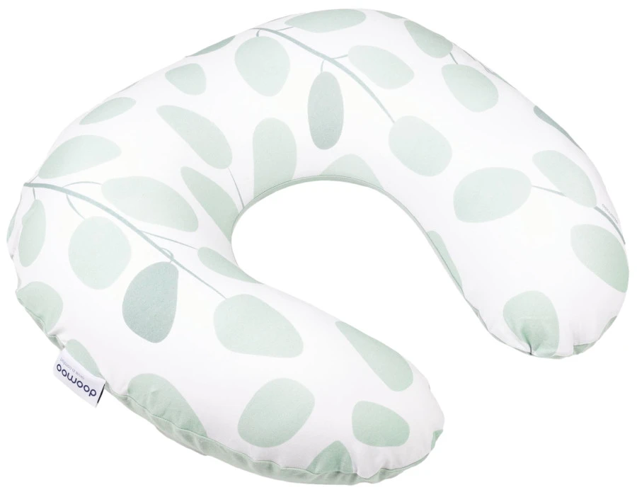 Doomoo Softy Leaves Aqua Green Voedingskussen S31 3 Doomoo Softy Leaves Aqua Green Voedingskussen S31