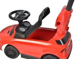 Eco Toys Mercedes Rood 3-in-1 Loopauto 3288 -Kleintje Wereld eco toyrs mercedes loopauto red 2