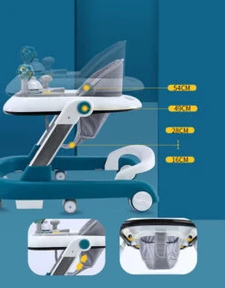 Eco Toys Stonegreen 2-in-1 Loopstoel HC546172 -Kleintje Wereld eco toys 2 in 1 loopstoel hc546172 11 2