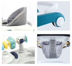 Eco Toys Rood 2-in-1 Loopstoel HC546172 -Kleintje Wereld eco toys 2 in 1 loopstoel hc546172 14 1