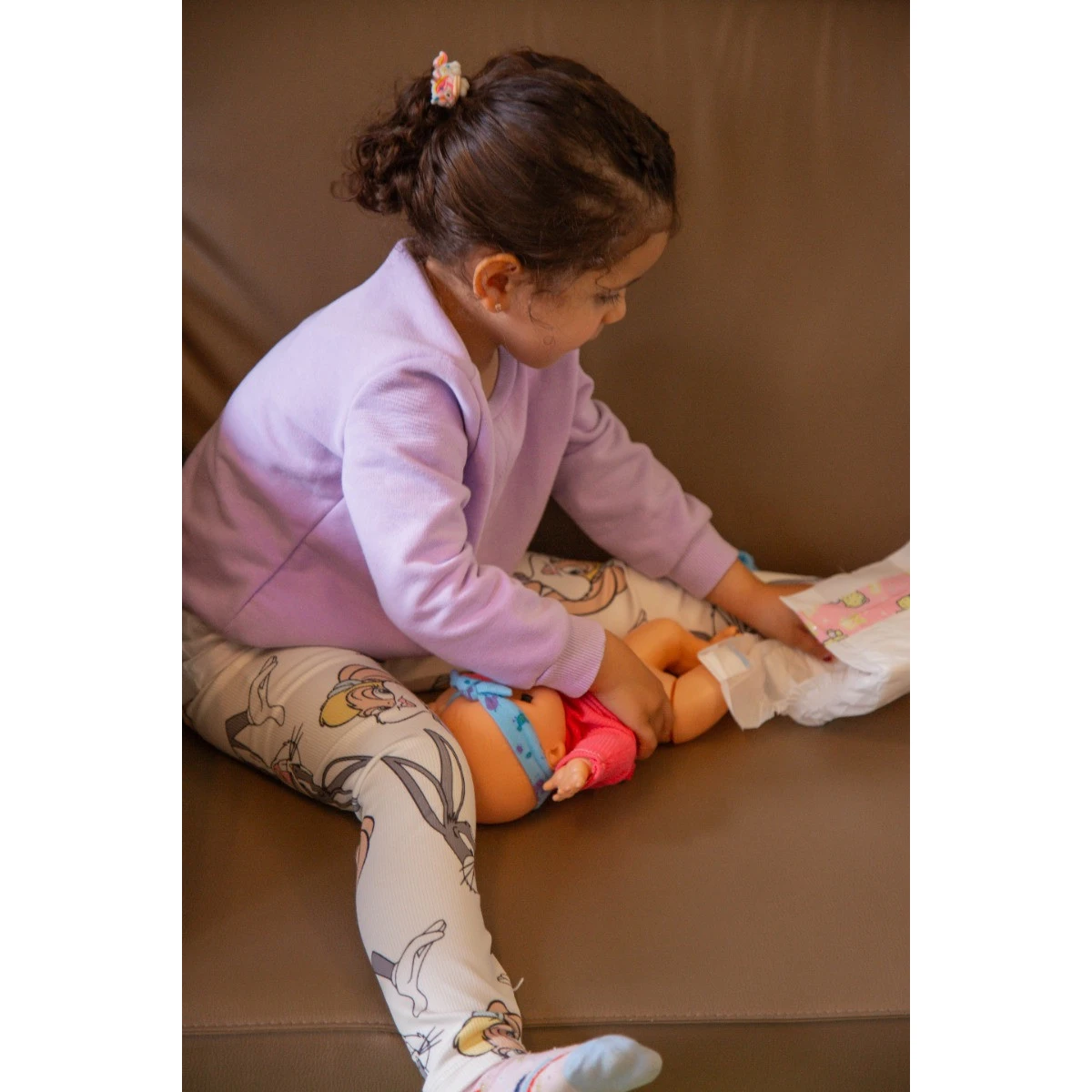 Eco Toys 33cm Pop Blauw/Roze Outfit Met Accessoires HC531515 - Afbeelding 5