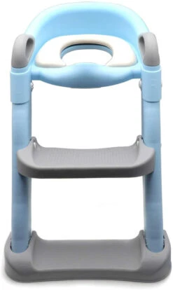 Eco Toys Blauw Toilettrainer Met Trapje CHW4006B -Kleintje Wereld eco toys blauw toilettrainer met trapje chw4006b 02