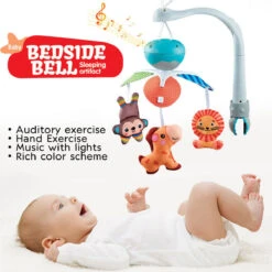 Eco Toys Animals Muziekmobiel HC597799 14 Eco Toys Animals Muziekmobiel HC597799 -Kleintje Wereld eco toys blue babymobiel 3 1