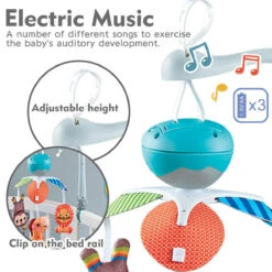 Eco Toys Animals Muziekmobiel HC597799 13 Eco Toys Animals Muziekmobiel HC597799 -Kleintje Wereld eco toys blue babymobiel 4 1