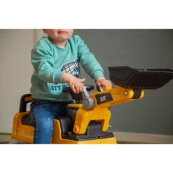 Eco Toys CAT Graafmachine Loopauto 662 20 Eco Toys CAT Graafmachine Loopauto 662 -Kleintje Wereld eco toys cat graafmachine loopauto 662 08