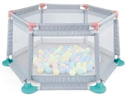 Eco Toys Grijs Box En Ballenbak CH50196