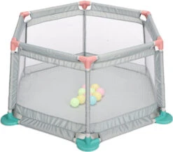 Eco Toys Grijs Box En Ballenbak CH50196 -Kleintje Wereld eco toys grijs box en ballenbak ch50196 02