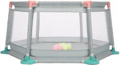 Eco Toys Grijs Box En Ballenbak CH50196 -Kleintje Wereld eco toys grijs box en ballenbak ch50196 05