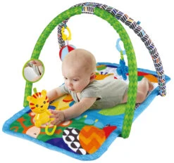 Eco Toys Lovely Zoo Groen Speelkleed Met Muziek HC506613 -Kleintje Wereld eco toys lovely zoo groen speelkleed met muziek hc506613 2