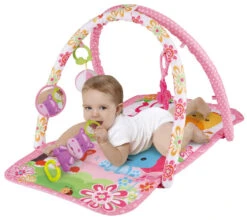 Eco Toys Lovely Zoo Roze Speelkleed Met Muziek HC506612 -Kleintje Wereld eco toys lovely zoo roze speelkleed met muziek hc506612 2