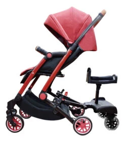 Eco Toys Meerijdplankje Met Zitje Voor Kinderwagen HC547159 -Kleintje Wereld eco toys meerijdplankje met zitje voor kinderwagen hc547159 5