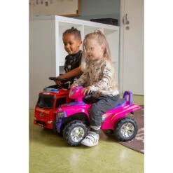 Eco Toys Quad Pink Loopauto 551 -Kleintje Wereld eco toys quad pink loopauto 551 03 1