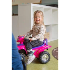 Eco Toys Quad Pink Loopauto 551 -Kleintje Wereld eco toys quad pink loopauto 551 04 1