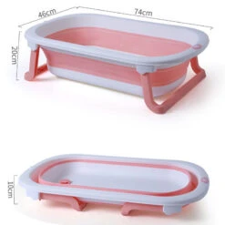 Eco Toys Mint Opvouwbaar Badje CHW1004AM -Kleintje Wereld eco toys roze opvouwbaar badje chw1004ar 2 1920x1920