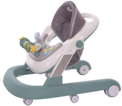 Eco Toys Stonegreen 2-in-1 Loopstoel HC546172 -Kleintje Wereld eco toys stonegreen 2 in 1 loopstoel hc546172 2