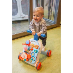 Eco Toys Study Desk Walker Blue Loopwagen HC505277 -Kleintje Wereld eco toys study desk walker blue loopwagen hc505277 03