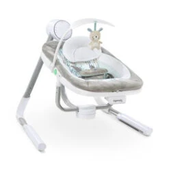 Ingenuity AnyWay Sway PowerAdapt Spruce Portable Babyswing K12058 -Kleintje Wereld foto 2