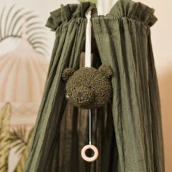 Jollein Teddy Bear Leaf Green Muziekdoosje 043-001-67006 -Kleintje Wereld i3jecrus